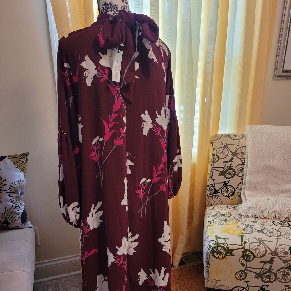 Long Floral Casual Dress